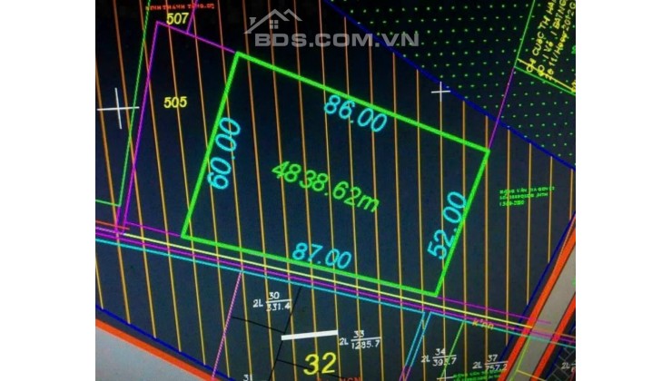 Cần bán gấp lô đất  tọa lạc tại ấp Mũi Lớn, xã Tân An Hội,huyện Củ Chi - TPHCM