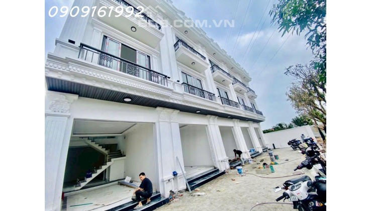 Khu nhà mới đẹp tại Lê Chân. Nhà 4 tầng xây mới cách mặt đường THiên Lôi 30m ô tô đỗ cửa 24/7.