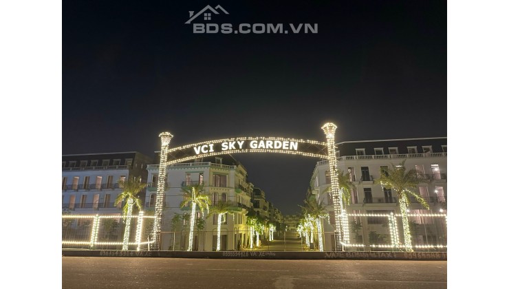 Tôi chính chủ cần bán cắt lỗ căn liền kề dự án VCI Sky Garden Vĩnh Yên Dt 75m xây 4 tầng