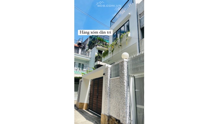 Bán nhà 4,8m x 10m Huỳnh Văn Bánh. Hẻm 4m, nở hậu, nhà 3 mặt hẻm giá 6,39 tỷ