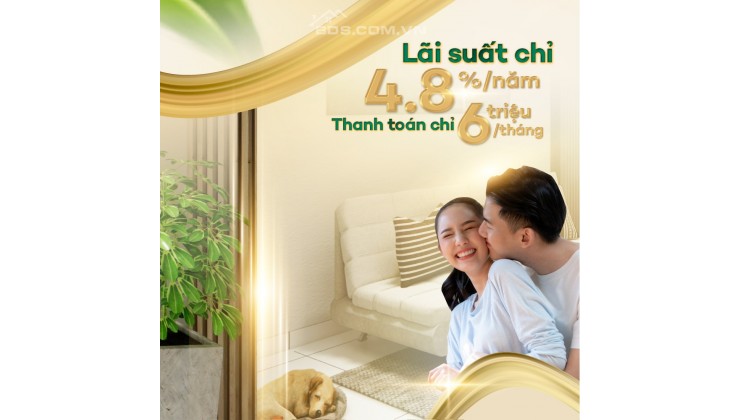 Chung Cư Nhà ở Xã Hội VỚI GÓI VAY LÃI SUẤT CỐ ĐỊNH 4.8%/năm