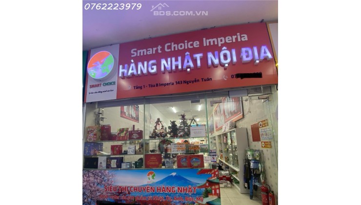 Chính chủ cho thuê cửa hàng trong khu thương mại toà B - chung cư Imperia Garden 203 Nguyễn Huy Tưởng, Thanh Xuân, Hà Nội.