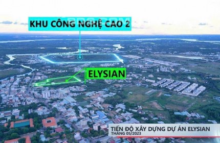 Căn hộ Quận 9  Mặt tiền đường 25m  Liền kề Khu Công nghệ cao    100tr sở hữu ngay căn