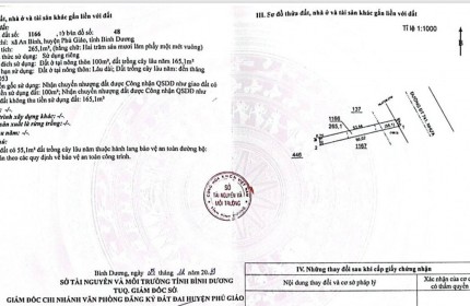 Đất mặt tiền DT 741 Phú Giáo Bình Dương dân đông, buôn bán tốt