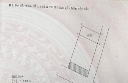 40M ĐẤT THỔ CƯ - GIANG BIÊN - LONG BIÊN - Ô TÔ RA VÀO THOẢI MÁI - GẦN CHỢ, TRƯỜNG HỌC, ỦY BAN PHƯỜNG - NHỈNH 3 TỶ