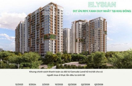 Căn hộ Elysian by Gamuda  Developer: Gamuda Land from Malaysia