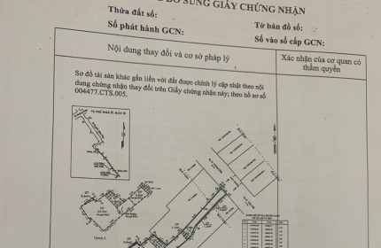 Bán Nhà Chợ Nhỏ Quận 4 TPHCM