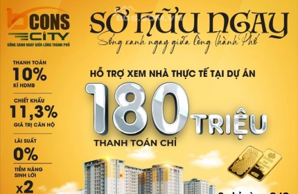 1TY4 Sở Hữu Căn Hộ Cao Cấp Ở Dĩ AN Bình Dương