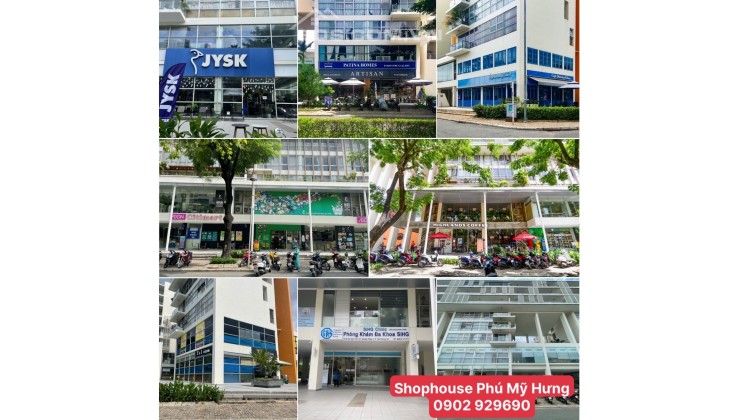 Shop Panorama, Garden Plaza, Urban Hill, Grand View, Midtown, Riverside giá gốc CĐT Phú Mỹ Hưng