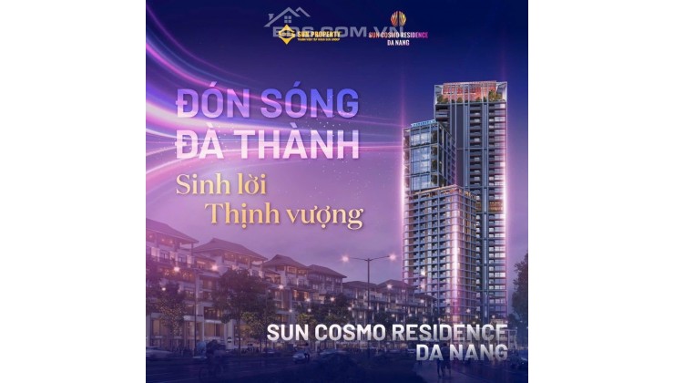 30 THÁNG KHÔNG LO LÃI SUẤT CÙNG SUN COSMO RESIDENCE