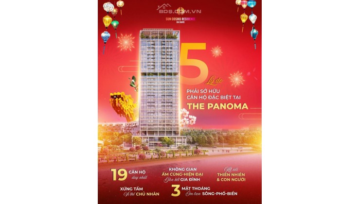 \"5 LÝ DO PHẢI SỞ HỮU CĂN HỘ ĐẶC BIỆT TẠI THE PANOMA CỦA CĐT SUN PROPERTY\"