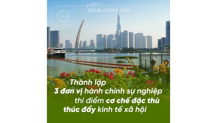 NHỮNG “CÚ HÍCH” DỰ ĐOÁN SẼ LÀM TĂNG GIÁ BẤT ĐỘNG SẢN THỦ ĐỨC NĂM 2024