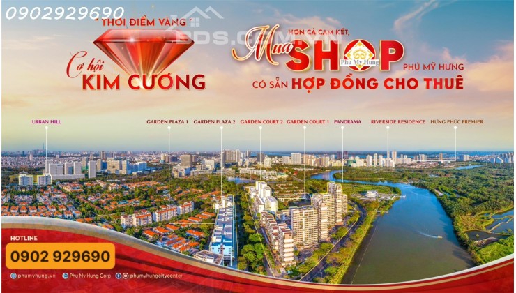 Sở hữu SHOP Riverside Residence Phú Mỹ Hưng trong tầm tay - SH Lâu dài