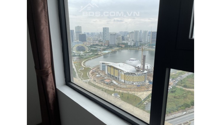 Cho thuê căn70m2 (2n2vs) FLC Complex 36 Phạm Hùng đủ nội thất 14tr/tháng, view công viên