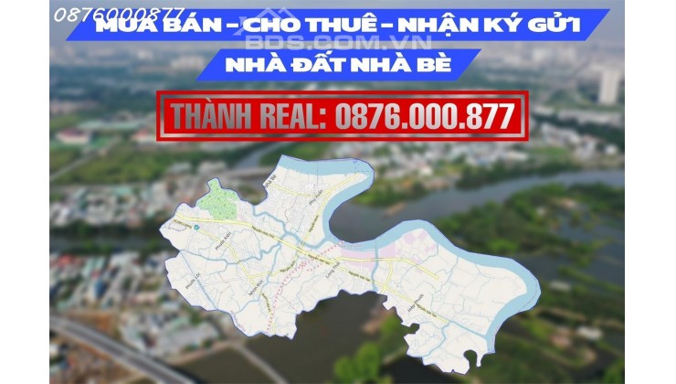 VIB phát mãi lô đất sổ hồng 6,5mx20m Lê Văn Lương Nhà Bè  Kế trường Anh Ngữ view hồ