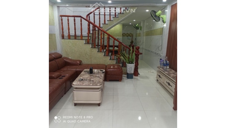 HẺM XE HƠI, THÔNG, 2 TẦNG CÒN MỚI,50M2 NGANG 4M, SHR, HOÀN CÔNG, HIỆP BÌNH CHÁNH THỦ ĐỨC