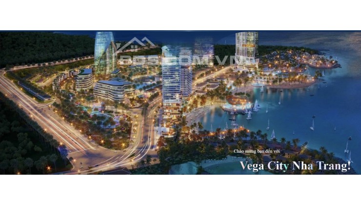( Hàng Hiếm) Bán căn Shophouse Vega City Nha Trang vị trí VIP , Hai mặt tiền, trực diện biển.
