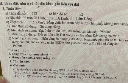 Bán Nhà Vị Trí Đắc Địa Tại Số 28, Hẻm 2/9A Hùng VươngTT Di Linh, Huyện Di Linh