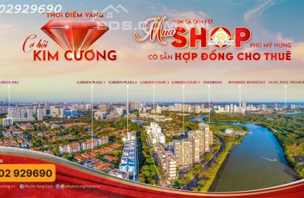 Sở hữu SHOP Riverside Residence Phú Mỹ Hưng trong tầm tay - SH Lâu dài