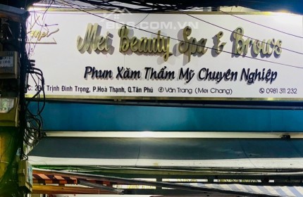 Do bầu bí sắp sinh nên em cần sang gấp tiệm  tâm huyết của em ở Tân Phú