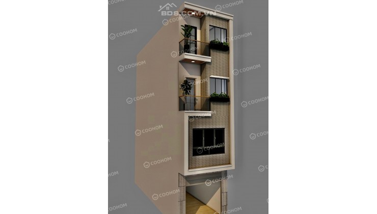 Bán nhà Di Trạch Hoài Đức 40,8m²*4Tầng 3 mặt thoáng đường Ôtô tránh để ngày đêm