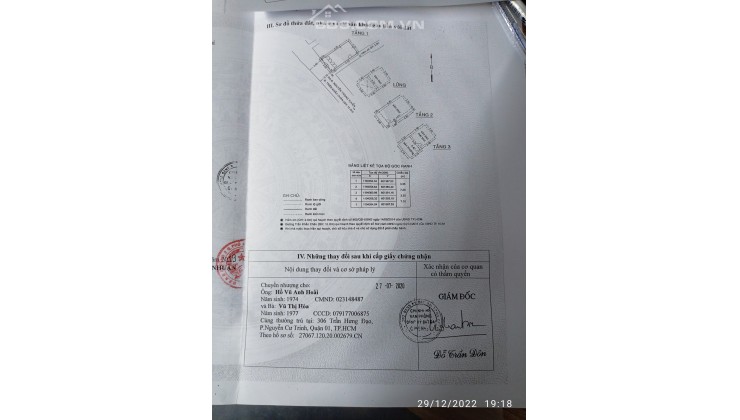 Bán nhà mặt tiền cực hiếm chỉ 5.2 tỷ tại Phú Nhuận Dt 24m(3.4x7.2)