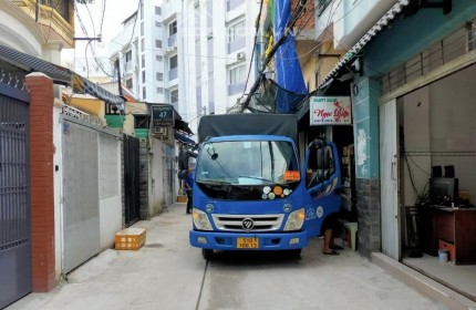 Hẻm XH, xe hơi đậu trong nhà, CMT8 Quận 3, 55m2, 5.5m x 10m, còn 9,1 tỷ