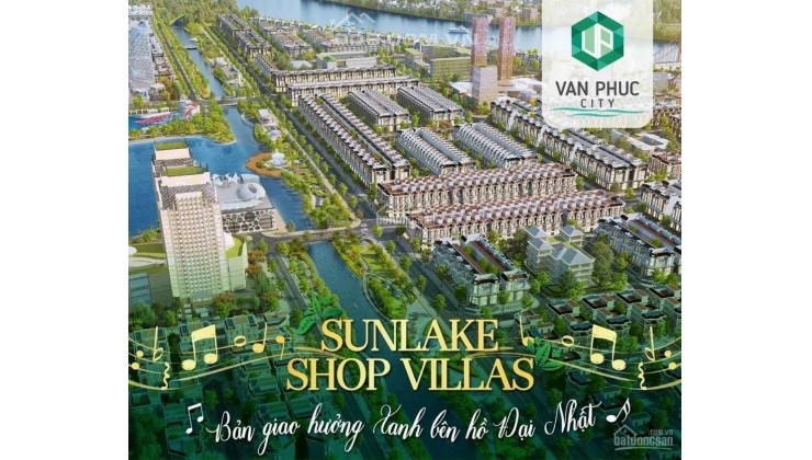 Vạn Phúc City - cần tiền chuyển nhượng biệt thự Sunlake (DT: 7mx23m - 5 tầng) giá 29.5 tỷ