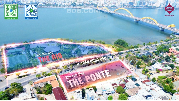 Nhận booking tổ hợp dự án Sun Ponte Residence trực diện sông Hàn