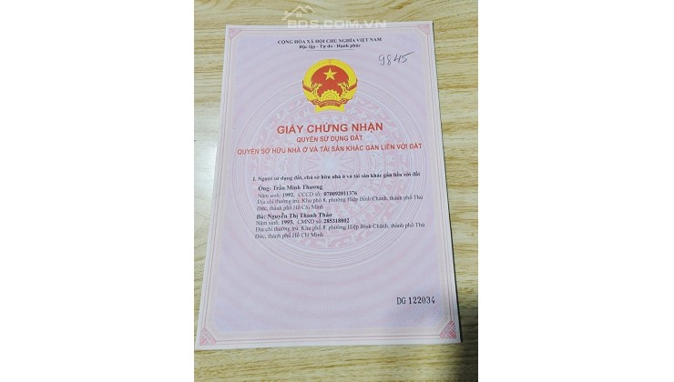 Bán đất chính chủ có thổ cư xã Thanh Bình - Bình Phước