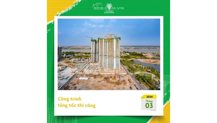 Căn hộ VinHomes Beverly trả góp 15năm, chiết khấu 447Tr LH:093.144.3863