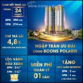 Trả Trước 175tr Sỡ Hữu Ngay Căn 2PN 2WC, Ngân Hàng Hỗ Trợ Vay 80%, Miễn Lãi Suất 4,8%