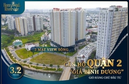 Căn hộ quận 2 giá bình dương ở ngay trung tâm quận giá tốt