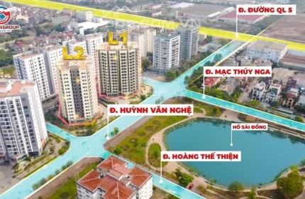 chung cư Le Grand Jardin căn 2pn2vs 77m2 hướng TB giá chỉ hơn 3tỷ