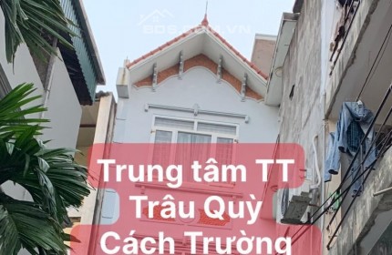 Nhà Trung tâm TT Trâu Quỳ, cách trường Nông Nghiệp 600m, ô tô 7 chỗ trước cửa quay đầu, 65m2 4,5 tỷ