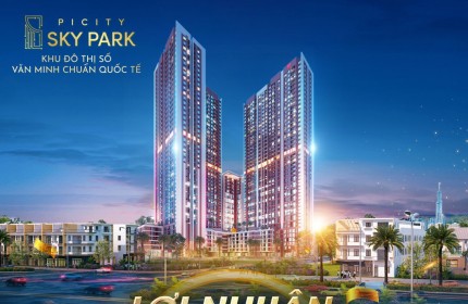 Bán căn hộ chill giữa tầng mây Picity Sky Park cao 40 tầng ngay cầu vượt linh xuân giá 1.2Tỷ/ Căn