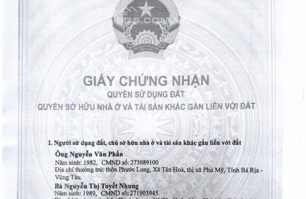 Bán nhà 2 mặt tiền gần chợ, đường 8m . Chính chủ , dọn vào ở ngay , rẻ nhất khu vực . (Liên hệ Zalo )0937851082