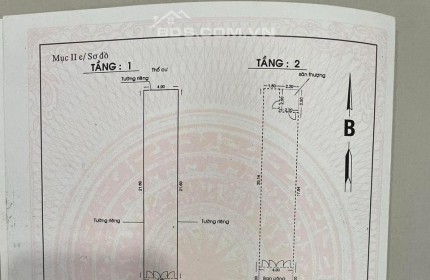 BÁN NHÀ MẶT TIỀN ĐƯỜNG SỐ - VUÔNG VỨC KO LỘ GIỚI P TÂN KIỂNG - QUẬN 7