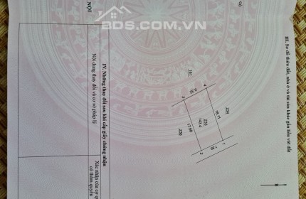 Bán đất 143n2 nở hậu mặt tiền 8m phù hợp đầu tư gần trục chính xã đồng trúc - thạch thất