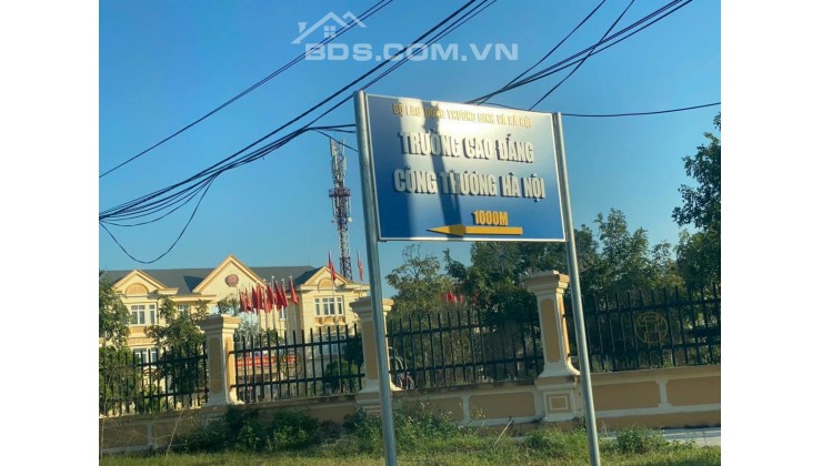 Chính chủ bán đất xã Đại Áng, Thanh Trì, Hà Nội giá 1,28 tỷ diện tích 40m2 thổ cư