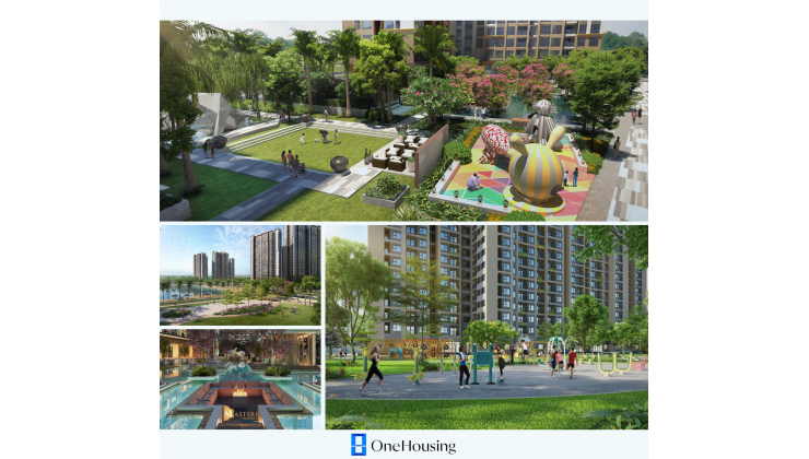 Quỹ căn mở bán 1PN, 2PN, 3PN view biển hồ 24.5 ha toà H3 Masteri Ocean Park. Trực tiếp chủ đầu tư