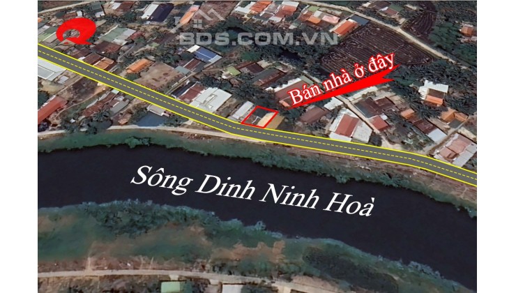 Bán nhà view sông Dinh ninh hoà , Nam Vân Phong ngang 12m cực đẹp