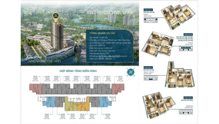 Cơ hội sở hữu căn hộ 2PN, giá chỉ từ 1,6 tỷ, tại khu vực trung tâm hành chính huyện Văn Giang đang chờ đón bạn!