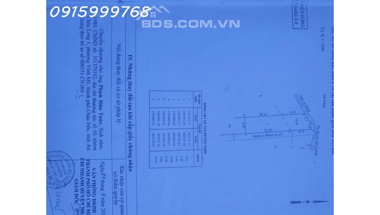 Bán LỖ lô góc 2 mt hxh Lê Văn Lương, cầu Long Kiển,Dt 7m*28m,123m2 Thổ cư. GIÁ 3ty5