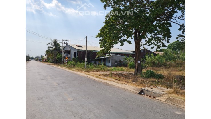 Bán đất hai mặt tiền đường ĐT 821 và mặt tiền đường An Ninh Tây- đi thẳng qua Khu công nghiệp An Ninh Tây- Lộc Giang.