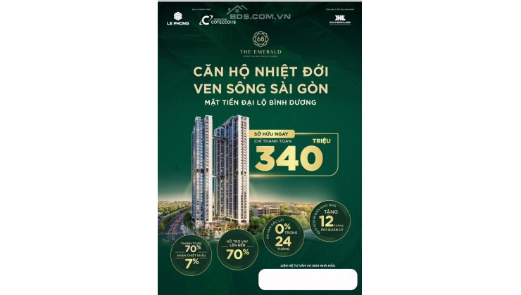 Căn hộ The Emerald 68 đẳng cấp 5 sao do nhà thầu số 1 Việt Nam xây dựng