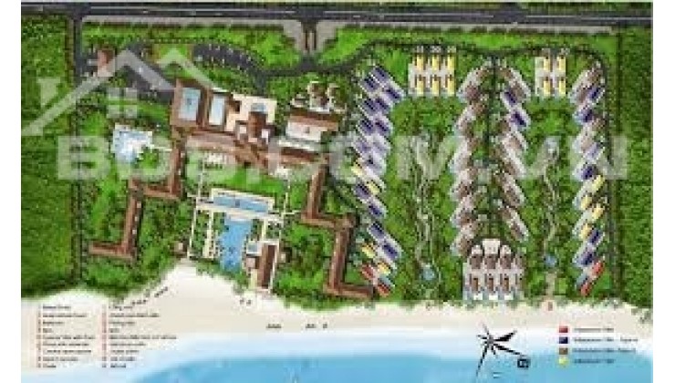 Bán biệt thự biển JW Marriot Đà Nẵng 1068m2 bể bơi view biển full nội thất - lợi nhuận 3,5 tỷ/ năm