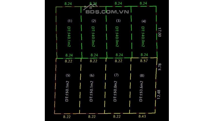 Bán lô đất mặt tiền Đường số 13 Tân Kiểng Quận 7 DT: 150m² giá 21.5 tỷ