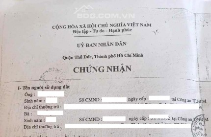 Bán nhà Tam Bình-Thủ Đức - 2TẦNG 3PN - Xe hơi đậu trong nhà - công nhận 100M2- giá: 6tỷ 3 thương lượng