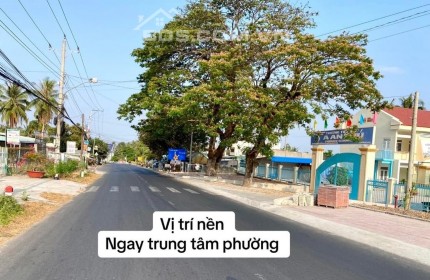 NỀN MẶT TIỀN ĐƯỜNG CUA LỘ MỚI 13 - TỊNH BIÊN AN GIANG